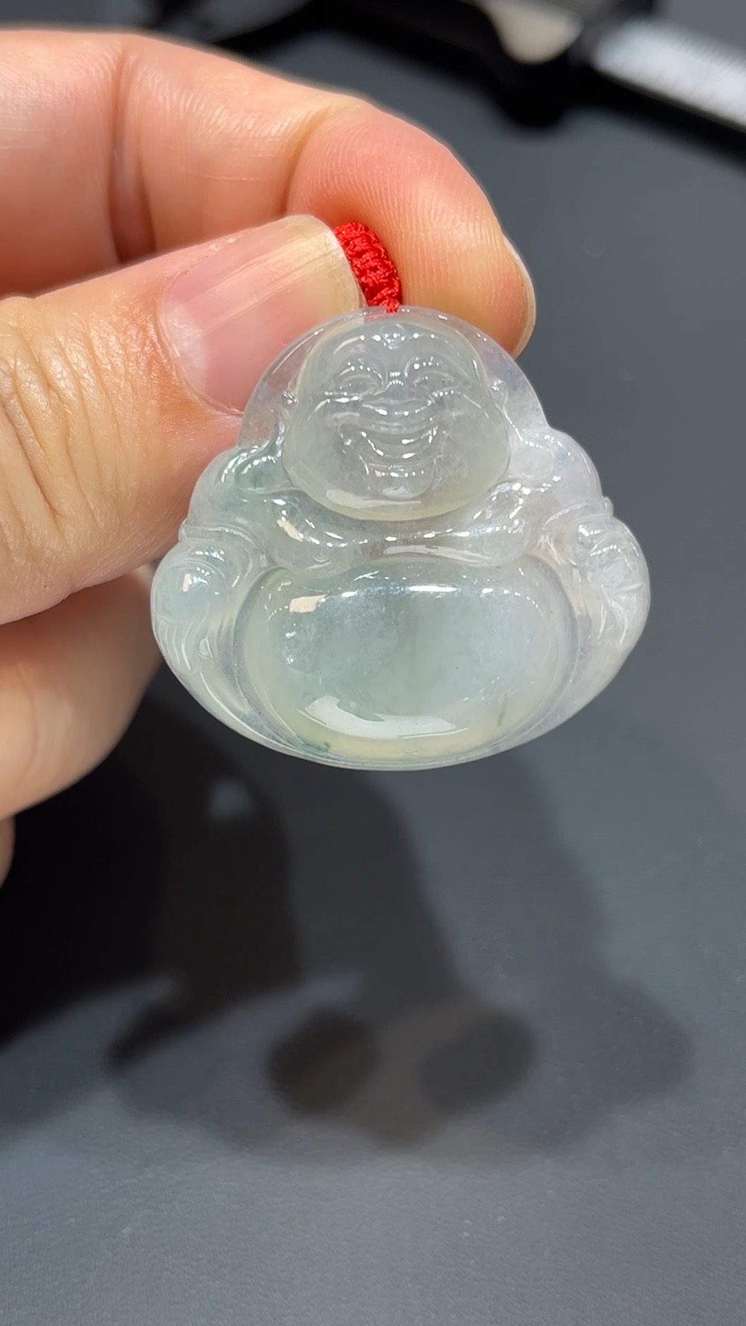 翡翠玉器精選 澤綿延・天然翡翠佛公 吊墜 編號#365 3 翡翠玉器精選 澤綿延・天然翡翠佛公 吊墜 編號#365 - Image 3