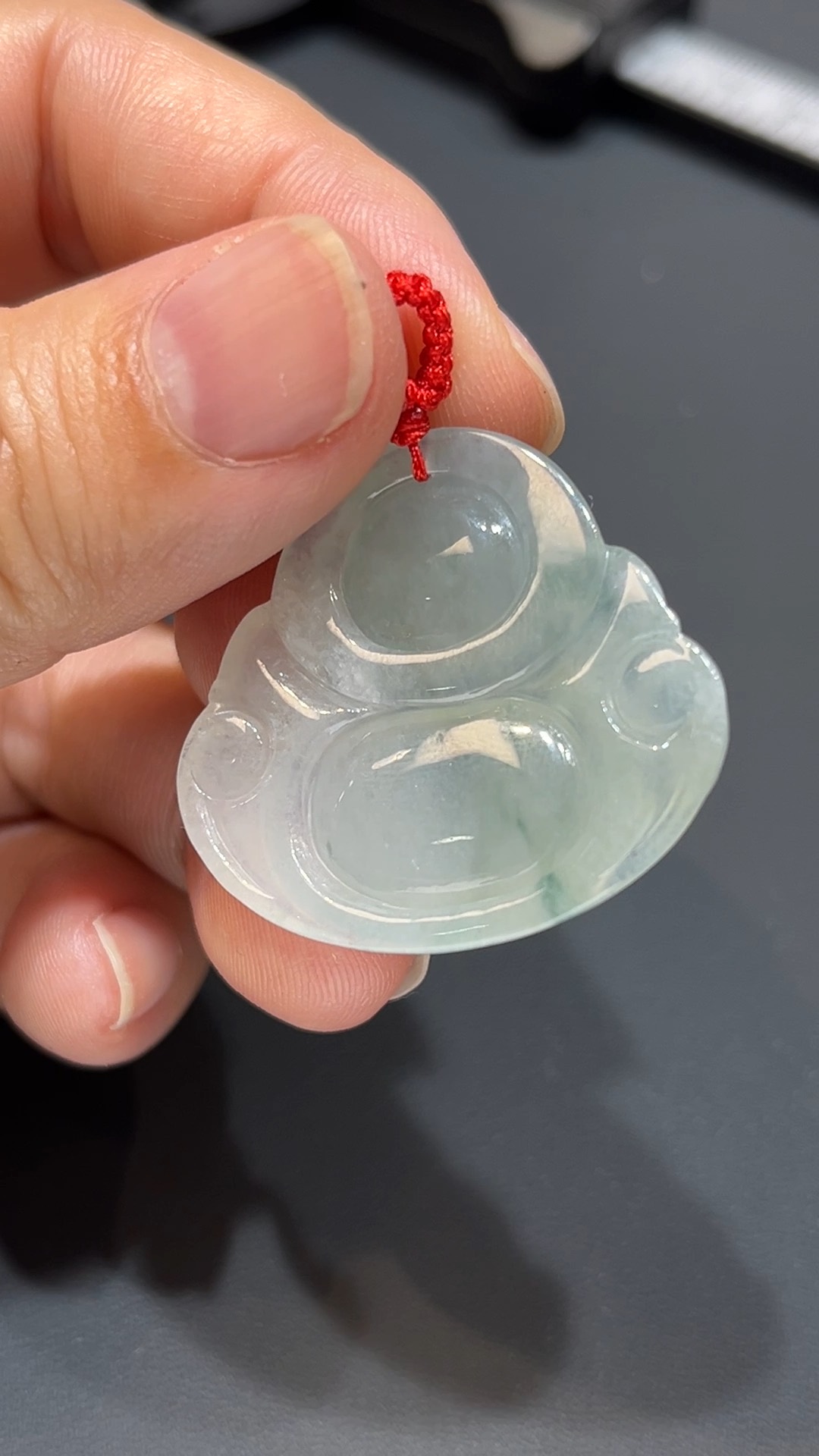 翡翠玉器精選 澤綿延・天然翡翠佛公 吊墜 編號#365 5 翡翠玉器精選 澤綿延・天然翡翠佛公 吊墜 編號#365 - Image 5