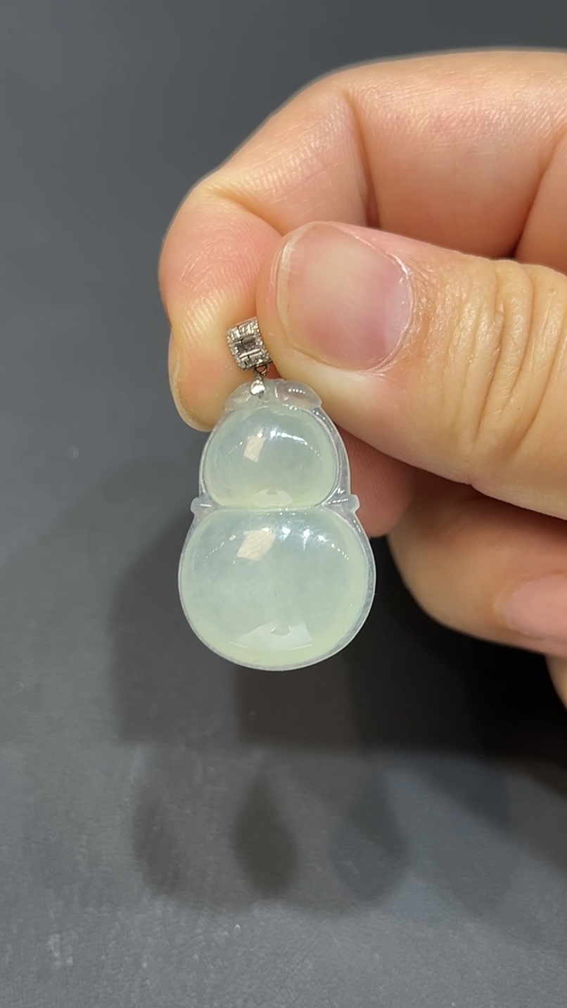 翡翠玉器精選 編號#410 翡翠葫蘆吊墜・福祿連綿之選 5 翡翠玉器精選 編號#410 翡翠葫蘆吊墜・福祿連綿之選 - Image 5