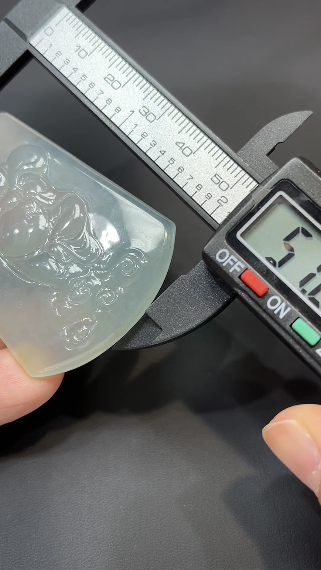 翡翠玉器精選 福滿人間・高品質翡翠布袋佛 編號# 427 7 翡翠玉器精選 福滿人間・高品質翡翠布袋佛 編號# 427 - Image 7