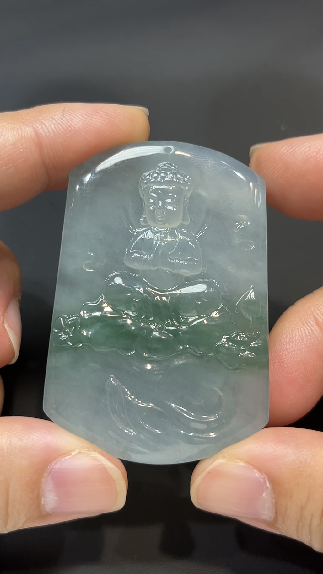 翡翠玉器精選 蓮上童心・高品質翡翠寶寶佛玉吊墜 編號# 428 10 翡翠玉器精選 蓮上童心・高品質翡翠寶寶佛玉吊墜 編號# 428 - Image 10