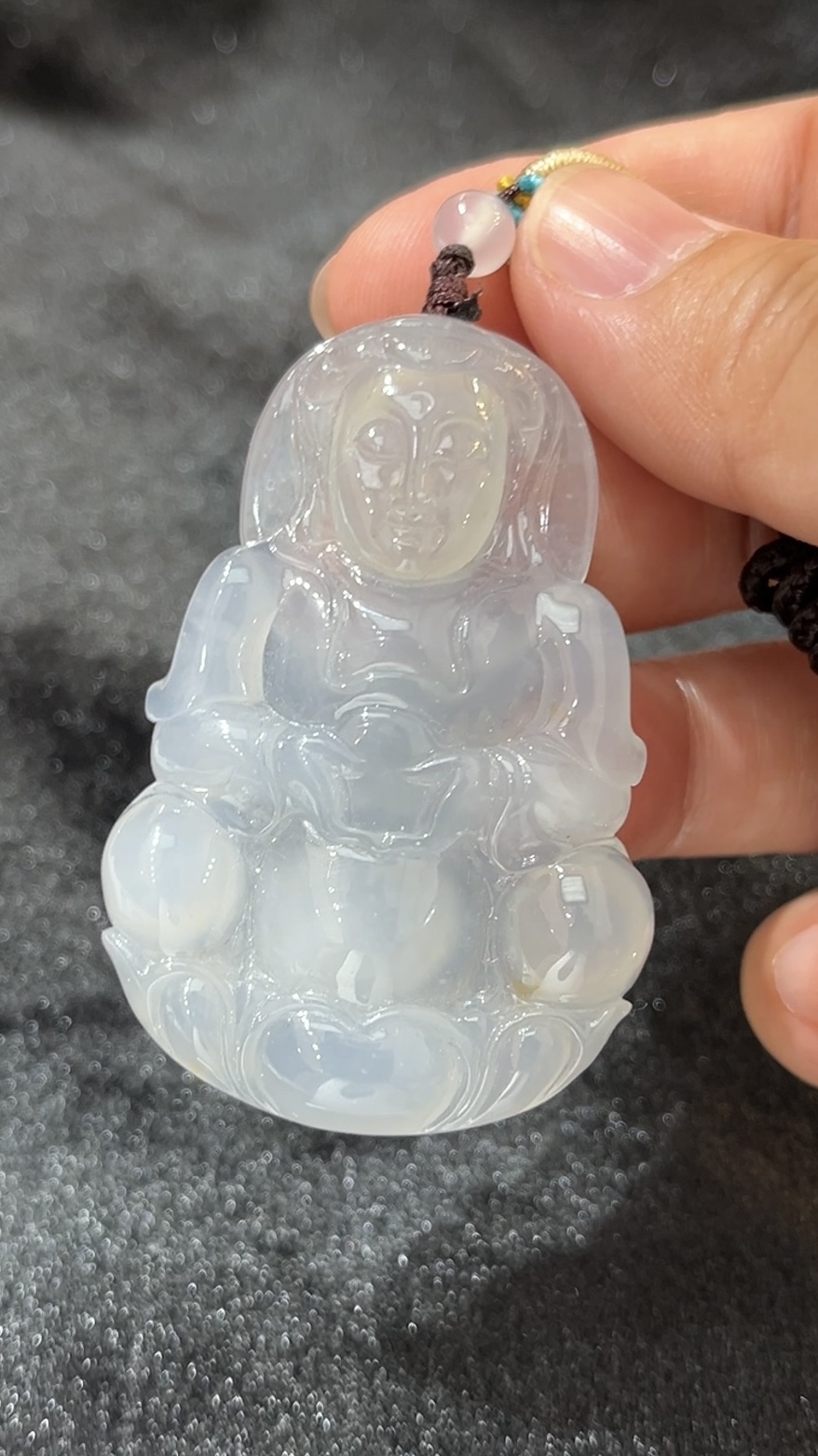 白色翡翠觀音吊墜|天然 A 貨玉器 厚身精品 吉祥守護推薦 編號 #468 5 白色翡翠觀音吊墜|天然 A 貨玉器 厚身精品 吉祥守護推薦 編號 #468 - Image 5