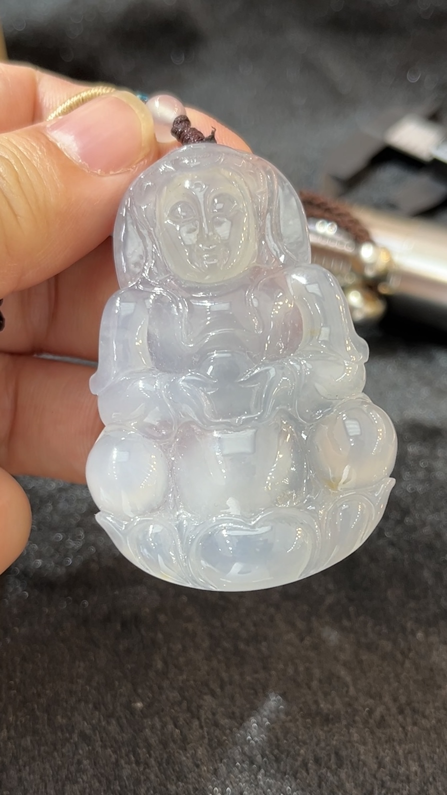 白色翡翠觀音吊墜|天然 A 貨玉器 厚身精品 吉祥守護推薦 編號 #468 6 白色翡翠觀音吊墜|天然 A 貨玉器 厚身精品 吉祥守護推薦 編號 #468 - Image 6