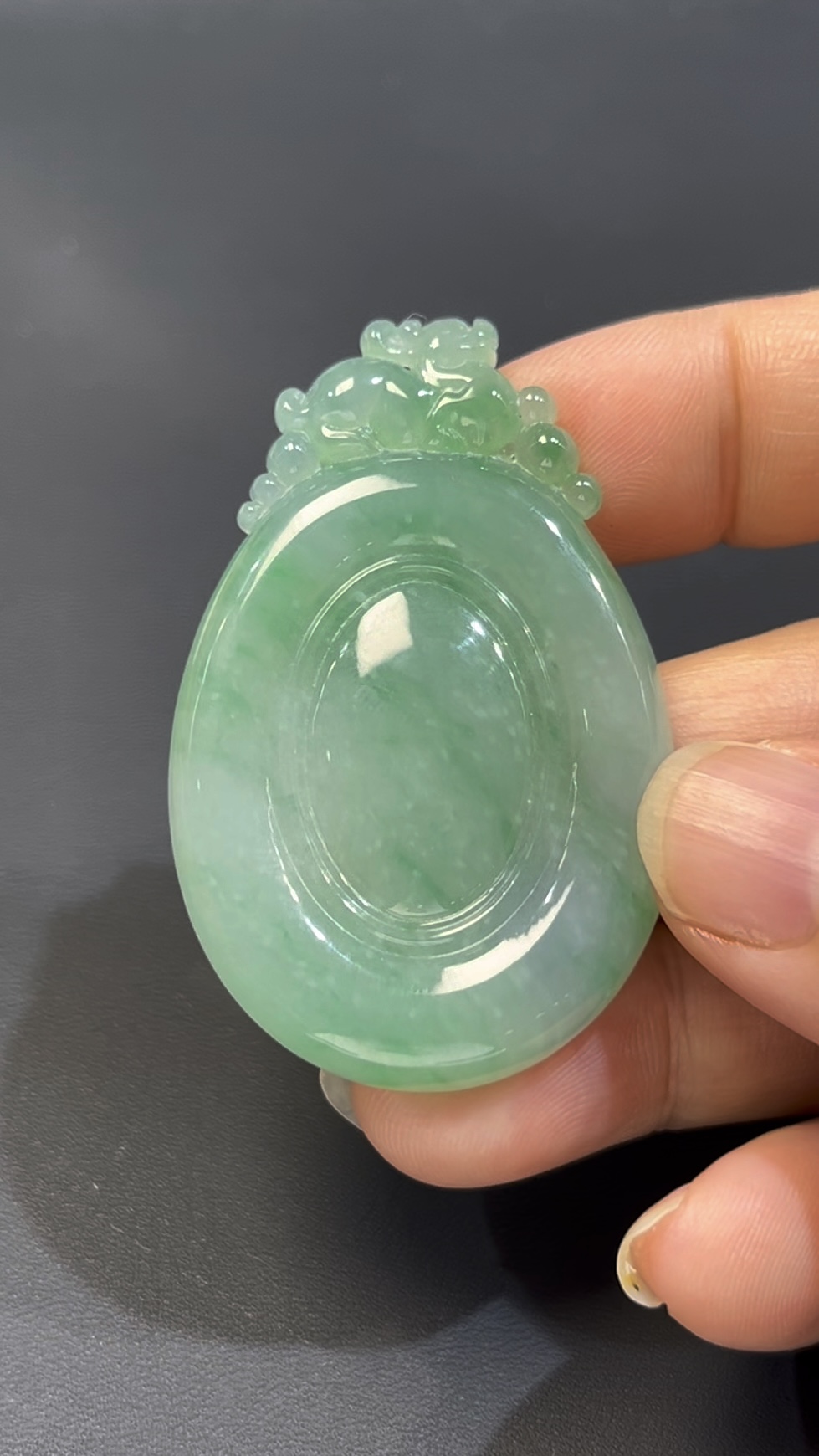 翡翠福貝 |天然翡翠 × 貔貅守財 × 貝殼象徵財富 × 吉祥玉器#505 9 翡翠福貝 |天然翡翠 × 貔貅守財 × 貝殼象徵財富 × 吉祥玉器#505 - Image 9