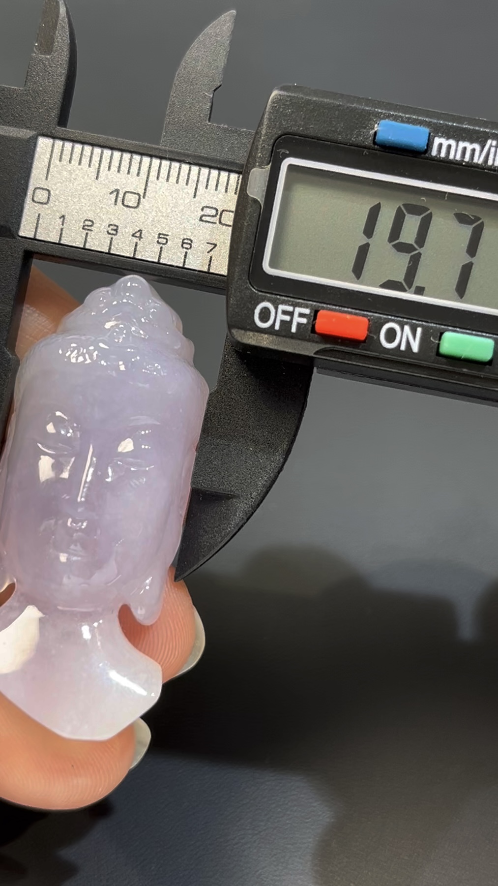 翡翠佛陀 #506|紫羅蘭翡翠 × 佛陀頭部雕刻 × 靈性與藝術兼備玉器精品 9 翡翠佛陀 #506|紫羅蘭翡翠 × 佛陀頭部雕刻 × 靈性與藝術兼備玉器精品 - Image 9