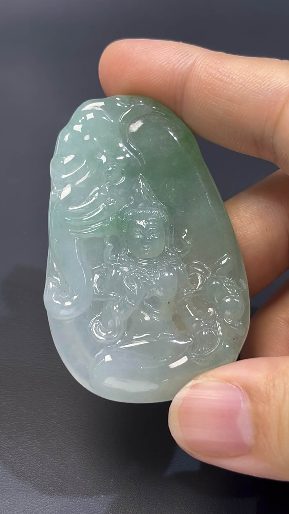 翡翠普賢菩薩 #509|天然翡翠 × 六牙白象 × 智慧與行願的玉器佛像推薦 5 翡翠普賢菩薩 #509|天然翡翠 × 六牙白象 × 智慧與行願的玉器佛像推薦 - Image 5