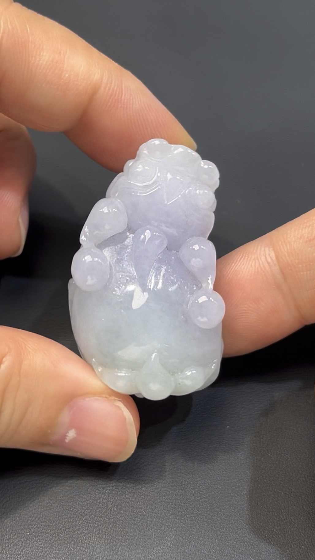 翡翠貔貅|紫羅蘭翡翠 × 九運招財 × 大隻守財靈獸推薦 #518 2 翡翠貔貅|紫羅蘭翡翠 × 九運招財 × 大隻守財靈獸推薦 #518 - Image 2