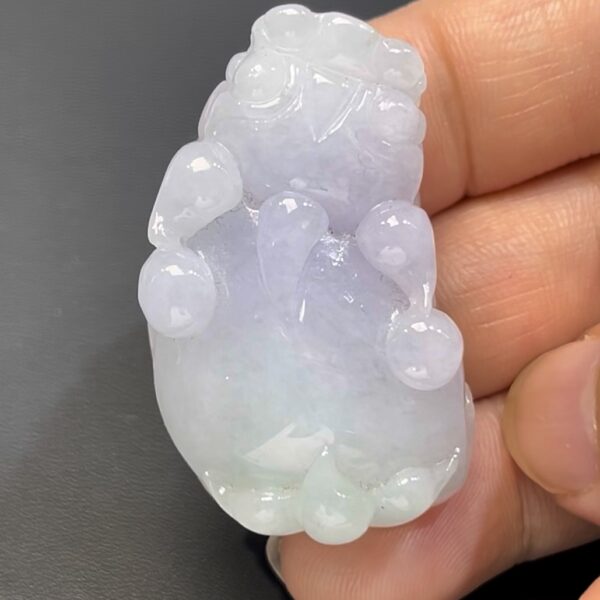 翡翠貔貅｜紫羅蘭翡翠 × 九運招財 × 大隻守財靈獸推薦 #518