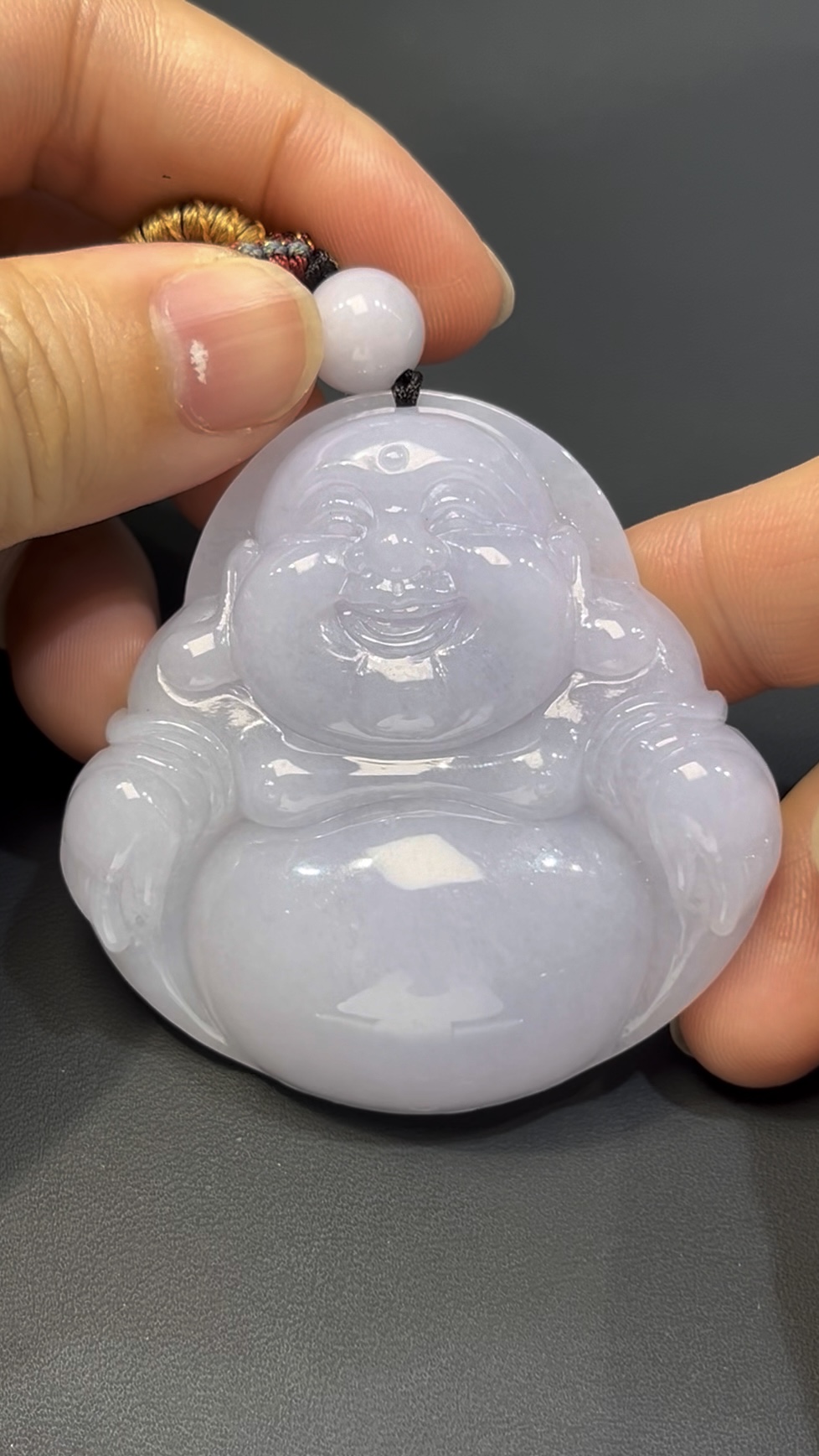 翡翠彌勒佛|大型淺紫翡翠玉雕 × 靈性守護 × 編號#522玉器精品推薦 1 翡翠彌勒佛|大型淺紫翡翠玉雕 × 靈性守護 × 編號#522玉器精品推薦