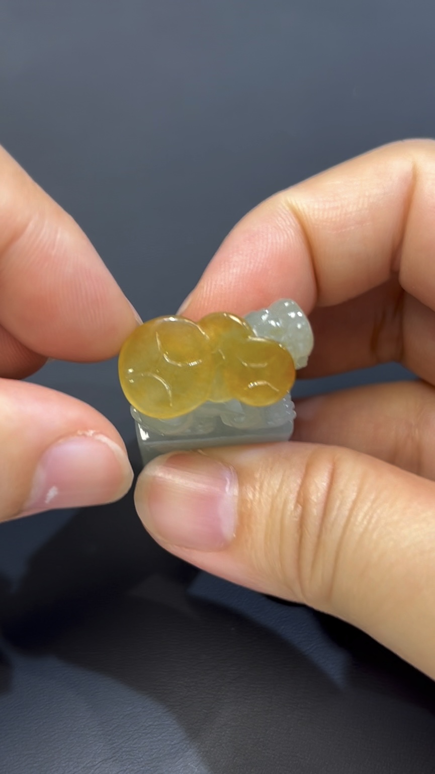 翡翠貔貅印章 · 黃翡銅錢巧雕 · 編號#569 · 招財進寶 × 鎮宅守護 × 收藏精品 8 翡翠貔貅印章 · 黃翡銅錢巧雕 · 編號#569 · 招財進寶 × 鎮宅守護 × 收藏精品 - Image 8