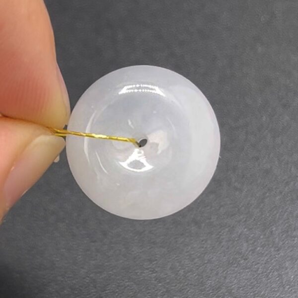 翡翠算盤子 編號#617 透亮玉種 招財納福 收藏送禮首選