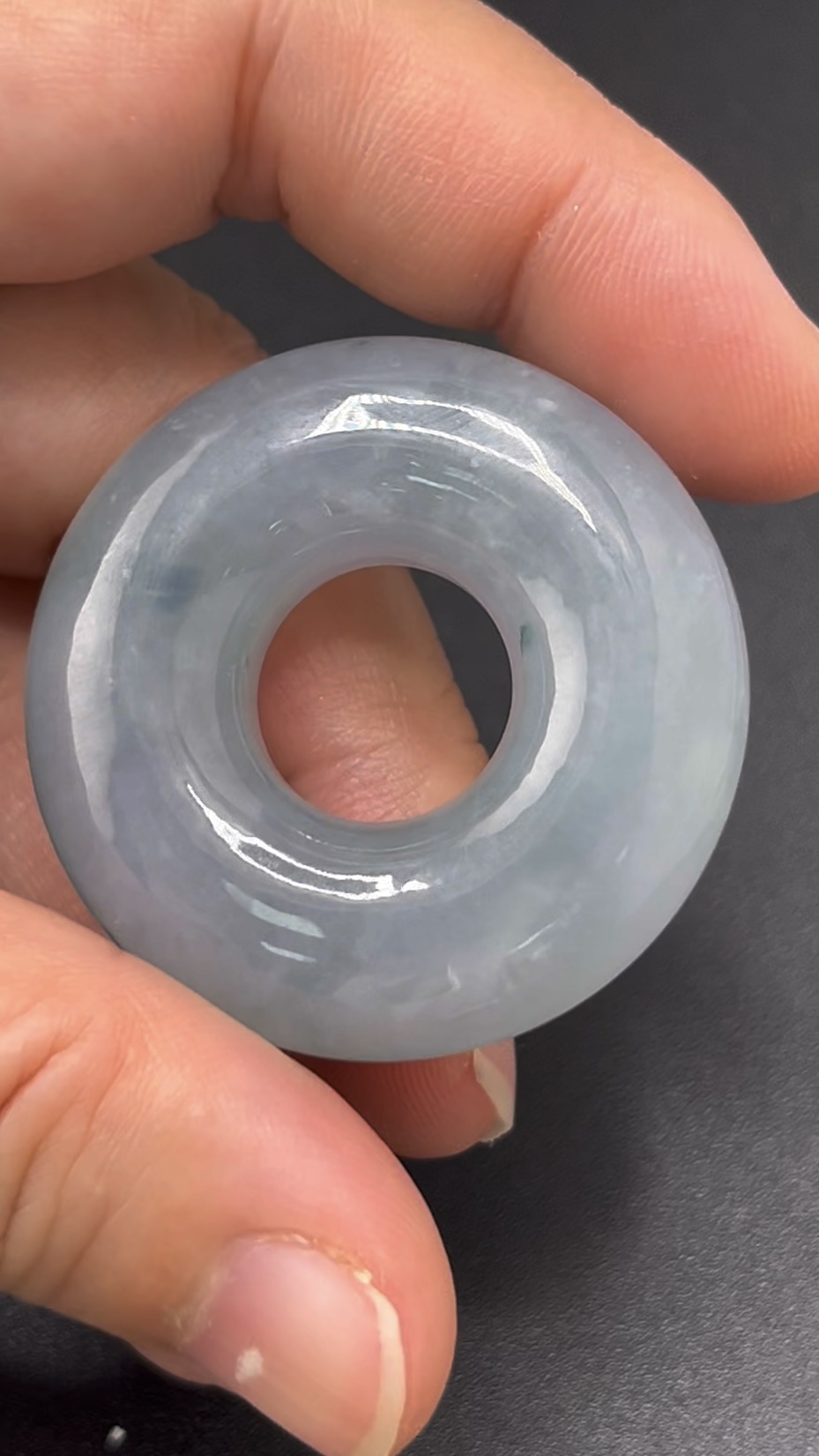 天然紫羅蘭翡翠材質,色澤高雅,質地細膩,象徵尊貴與靈性 編號#624 7 天然紫羅蘭翡翠材質,色澤高雅,質地細膩,象徵尊貴與靈性 編號#624 - Image 7