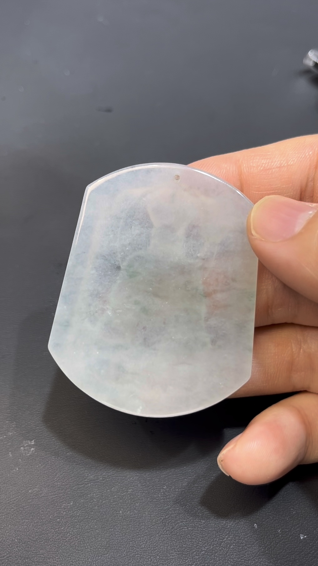 翡翠地藏菩薩吊墜 天然A貨玉雕 質地細膩 雕工精緻 佛教珠寶推薦 編號#634 4 翡翠地藏菩薩吊墜 天然A貨玉雕 質地細膩 雕工精緻 佛教珠寶推薦 編號#634 - Image 4