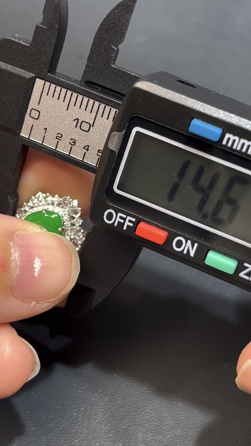 翡翠心形吊墜 編號641 天然A貨玉石 18K白金鑽石鑲嵌 小巧精緻 色澤亮麗 高級珠寶推薦 8 翡翠心形吊墜 編號641 天然A貨玉石 18K白金鑽石鑲嵌 小巧精緻 色澤亮麗 高級珠寶推薦 - Image 8