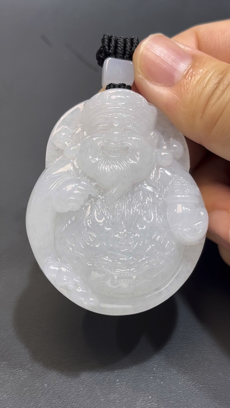 翡翠財神吊墜 編號#652|玉質細膩如脂|立體雕刻造型|招財寓意 收藏首選 1 翡翠財神吊墜 編號#652|玉質細膩如脂|立體雕刻造型|招財寓意 收藏首選