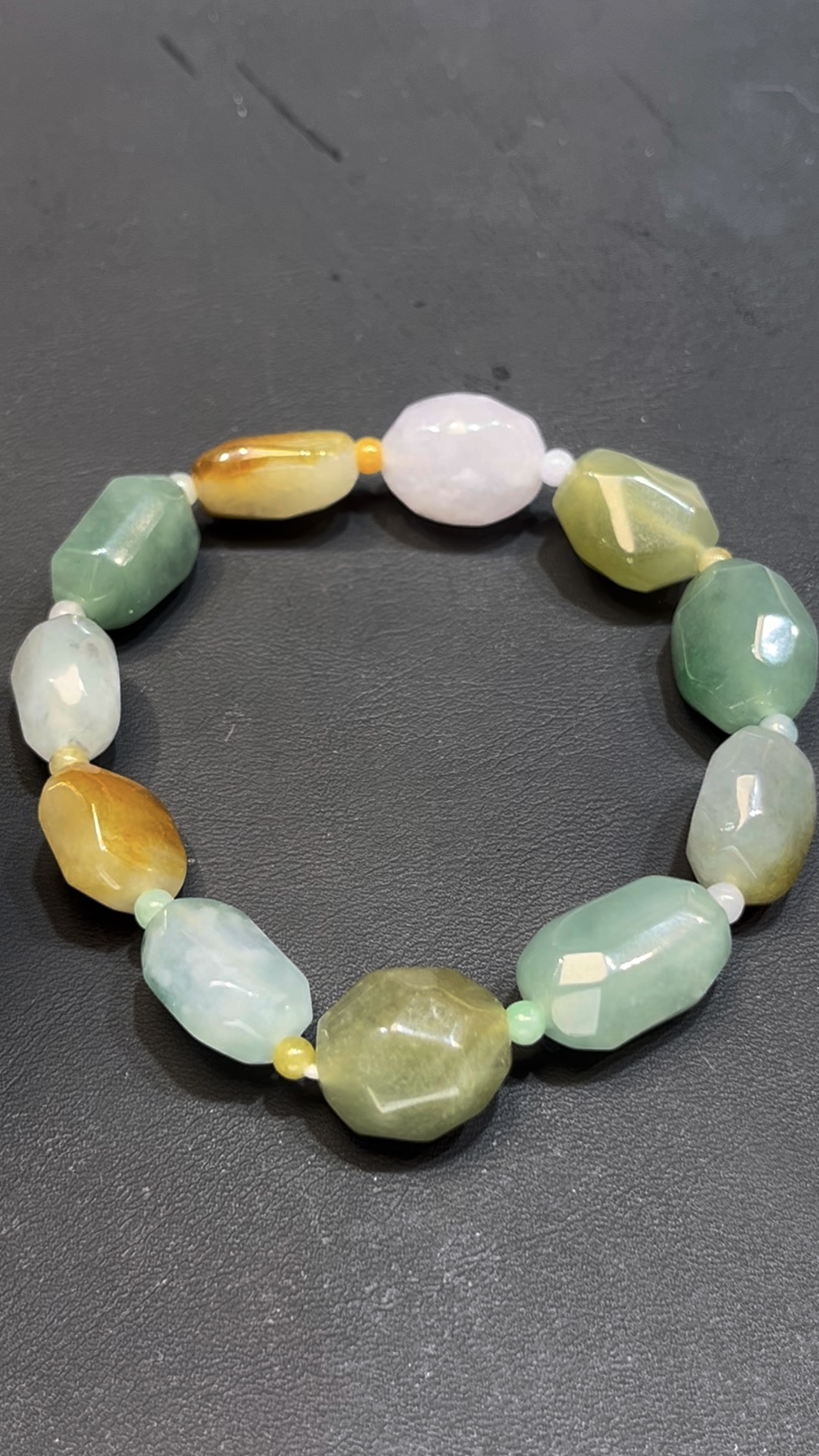 天然翡翠多寶手串 編號#667|自由混搭風格|特色珠粒|開運精品推薦 1 天然翡翠多寶手串 編號#667|自由混搭風格|特色珠粒|開運精品推薦