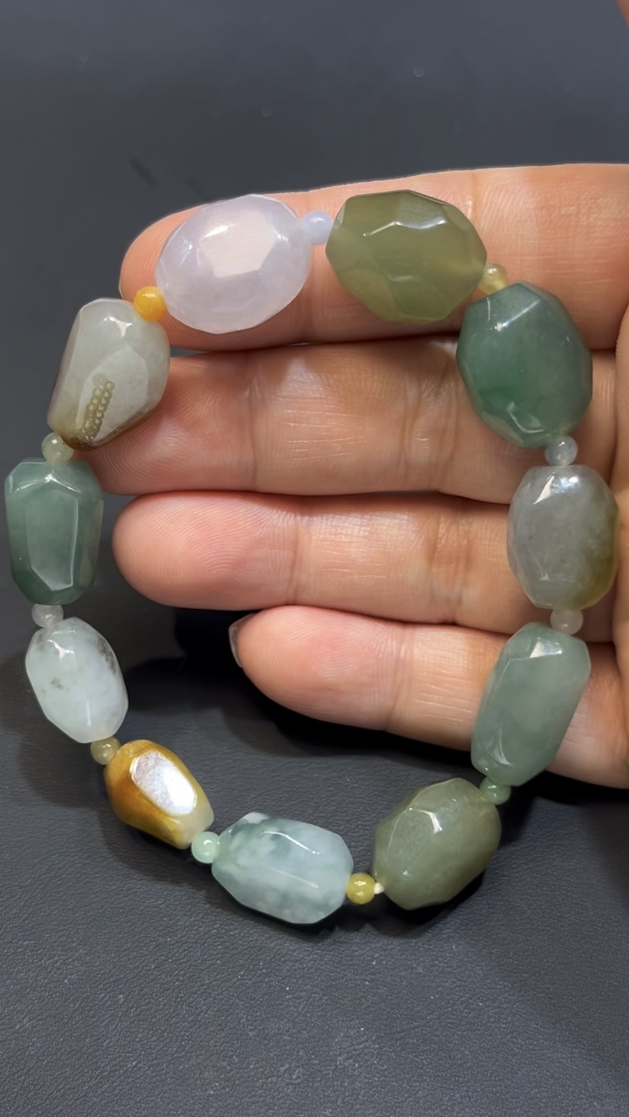 天然翡翠多寶手串 編號#667|自由混搭風格|特色珠粒|開運精品推薦 6 天然翡翠多寶手串 編號#667|自由混搭風格|特色珠粒|開運精品推薦 - Image 6