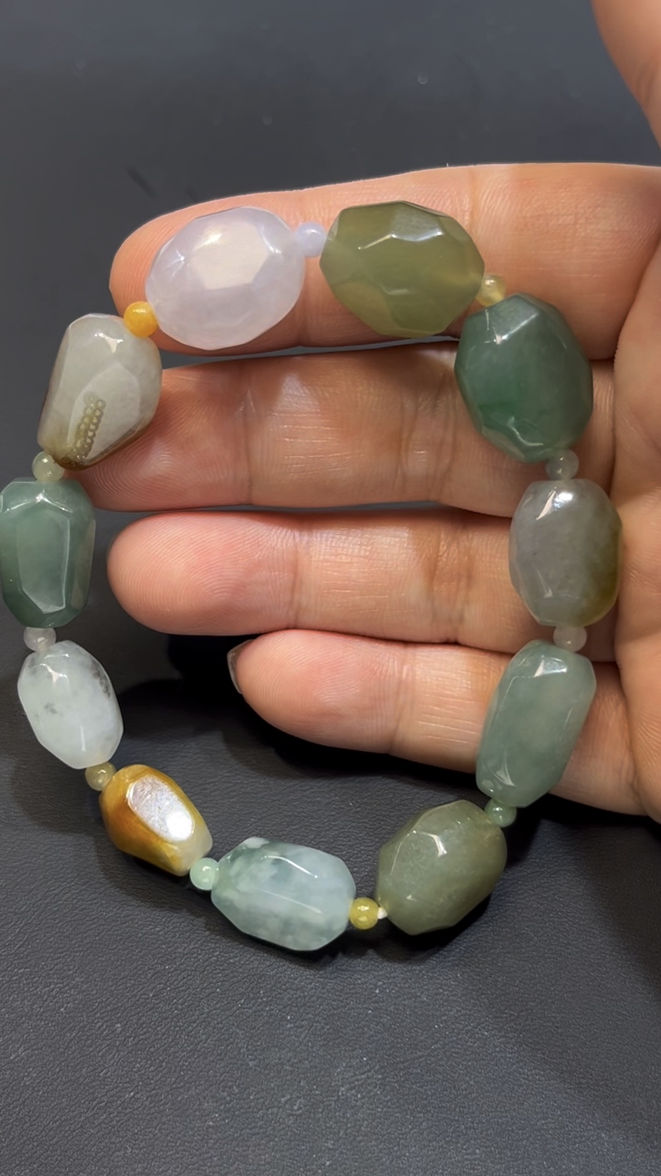 天然翡翠多寶手串 編號#667|自由混搭風格|特色珠粒|開運精品推薦 8 天然翡翠多寶手串 編號#667|自由混搭風格|特色珠粒|開運精品推薦 - Image 8