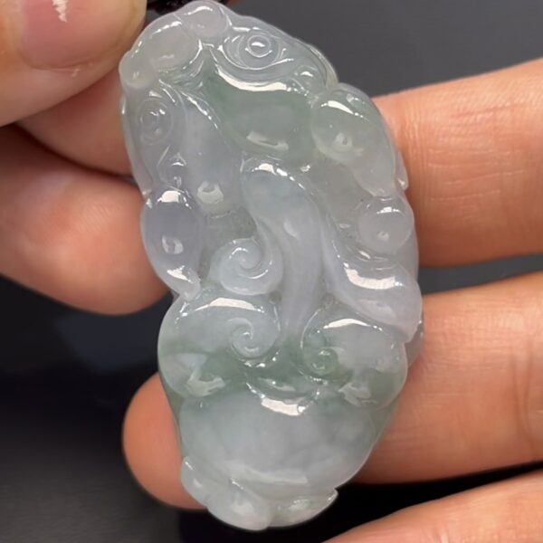 翡翠貔貅吊墜 編號#671｜好種水 招財首選｜厚裝雕刻 收藏推薦