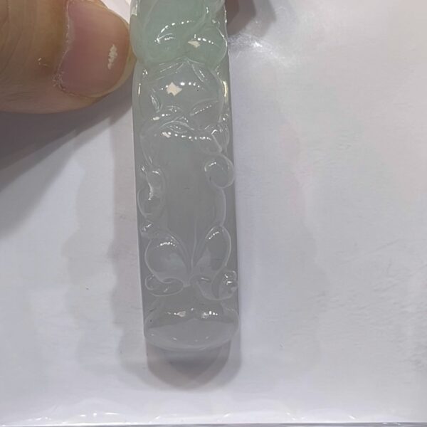 翡翠貔貅手牌｜金錢如意雕刻 × 彎曲貼手設計 × 招財辟邪翡翠推薦 #722