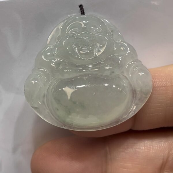 翡翠佛公吊墜｜好水頭玉料 × 柔和氣質 × 女士適合 × 性價比之選｜福氣翡翠推薦 #726