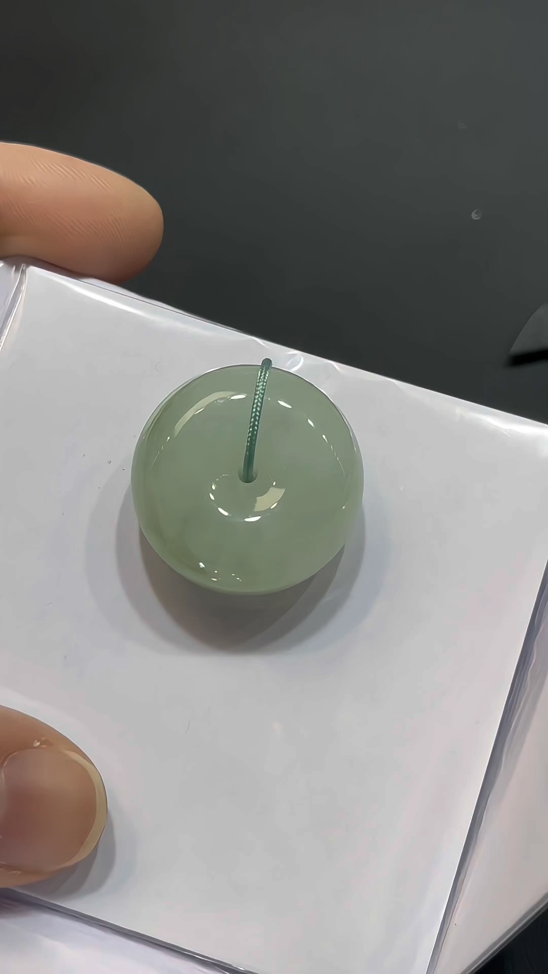 翡翠平安扣|緬甸翡翠 × 算盤子造型 × 種好細膩 × 平安財富寓意推薦 #829 2 翡翠平安扣|緬甸翡翠 × 算盤子造型 × 種好細膩 × 平安財富寓意推薦 #829 - Image 2