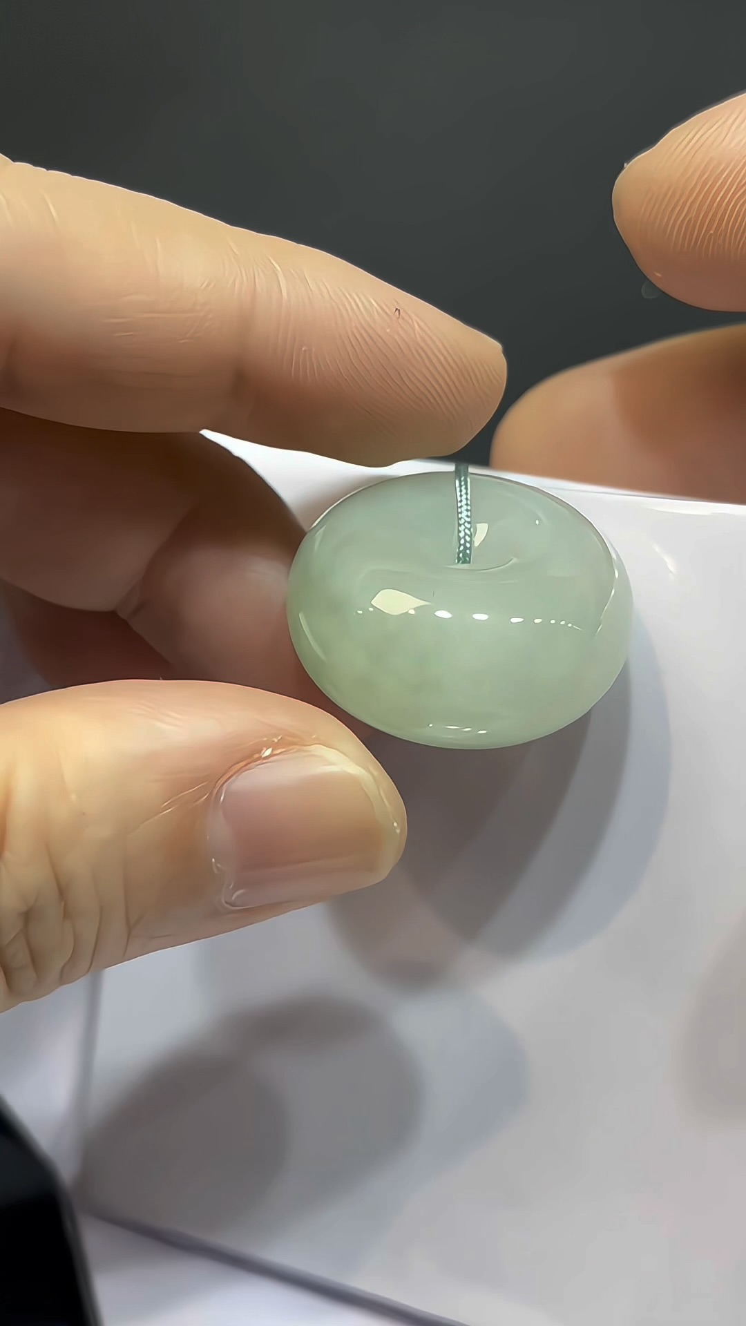 翡翠平安扣|緬甸翡翠 × 算盤子造型 × 種好細膩 × 平安財富寓意推薦 #829 7 翡翠平安扣|緬甸翡翠 × 算盤子造型 × 種好細膩 × 平安財富寓意推薦 #829 - Image 7