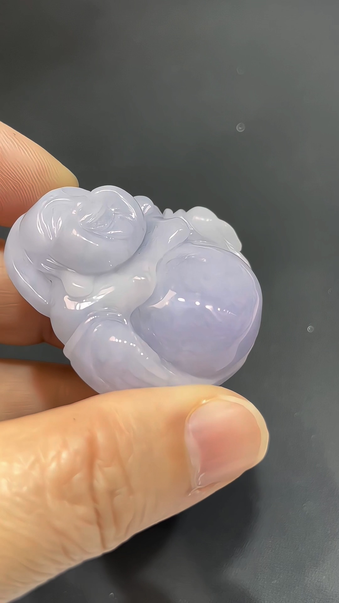 翡翠大佛|緬甸翡翠 × 紫羅蘭色 × 特大尺寸 × 種好細膩推薦 #832 7 翡翠大佛|緬甸翡翠 × 紫羅蘭色 × 特大尺寸 × 種好細膩推薦 #832 - Image 7