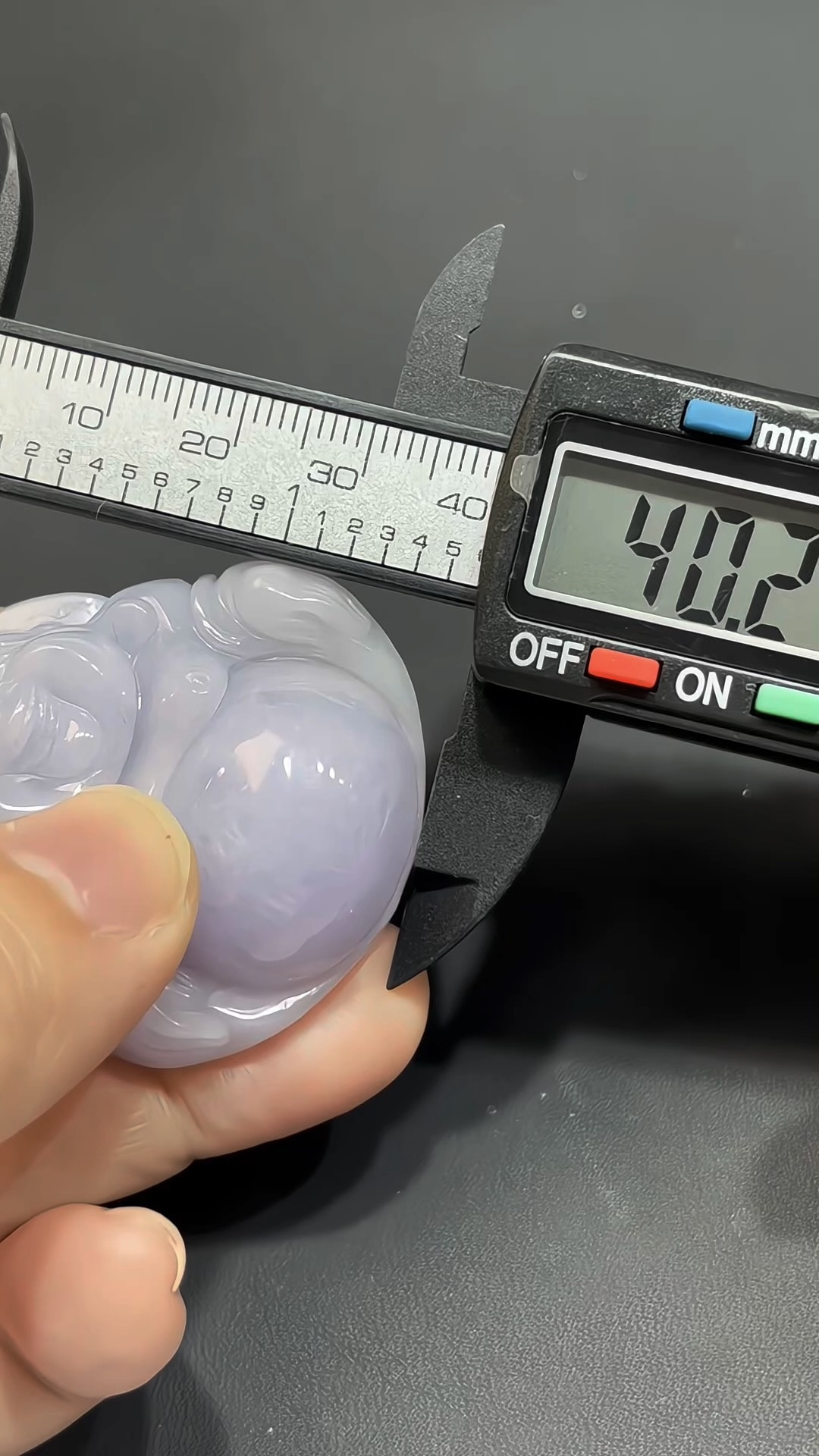 翡翠大佛|緬甸翡翠 × 紫羅蘭色 × 特大尺寸 × 種好細膩推薦 #832 8 翡翠大佛|緬甸翡翠 × 紫羅蘭色 × 特大尺寸 × 種好細膩推薦 #832 - Image 8