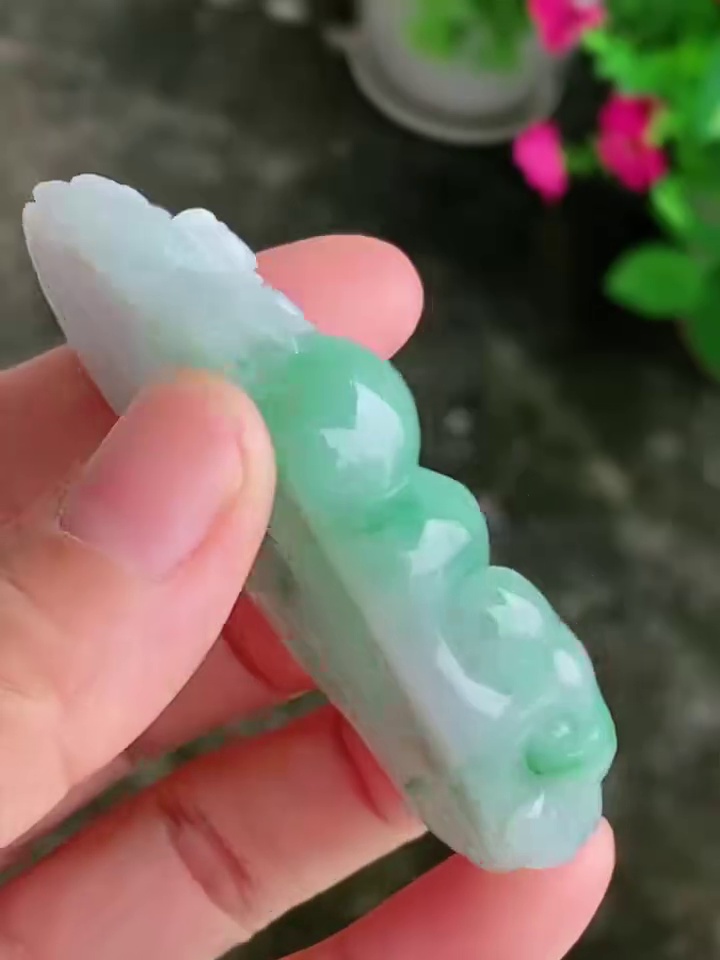 天然A貨翡翠【龍吐珠】龍牌吊墜 65.5mm|滿祿翡翠 6 天然A貨翡翠【龍吐珠】龍牌吊墜 65.5mm|滿祿翡翠 - Image 6