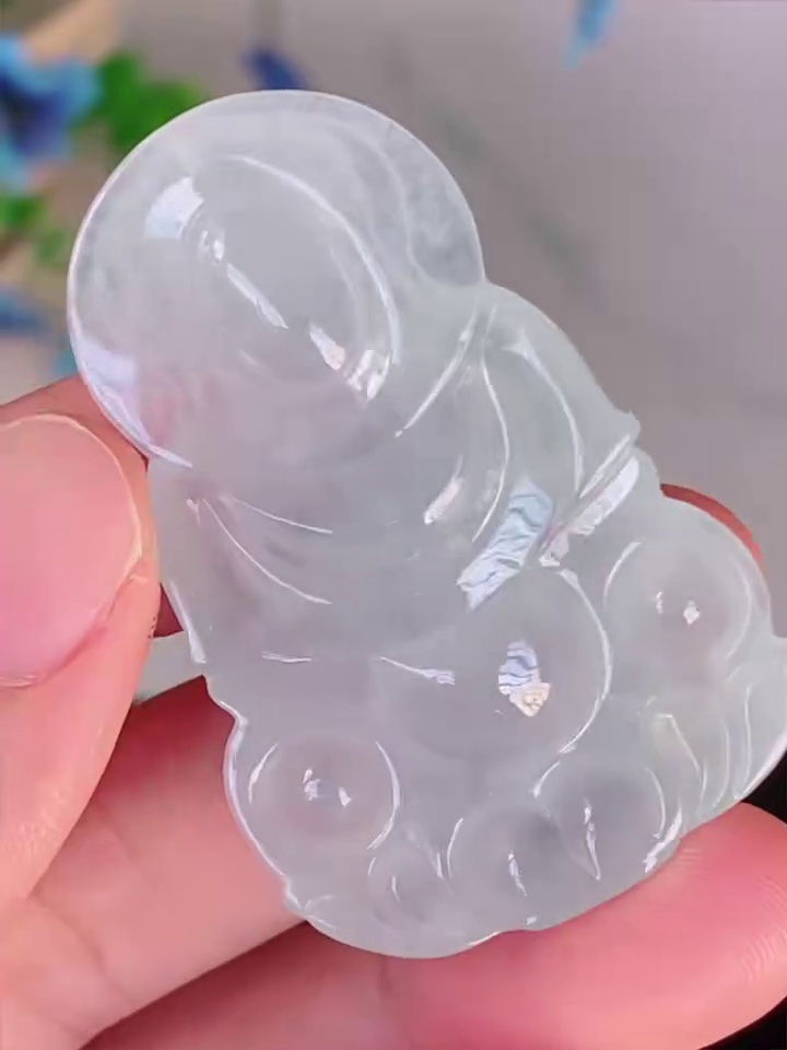 正裝觀音】天然 A 貨翡翠觀音吊墜 45.7mm|法相莊嚴 保平安賜福|滿祿翡翠 6 正裝觀音】天然 A 貨翡翠觀音吊墜 45.7mm|法相莊嚴 保平安賜福|滿祿翡翠 - Image 6