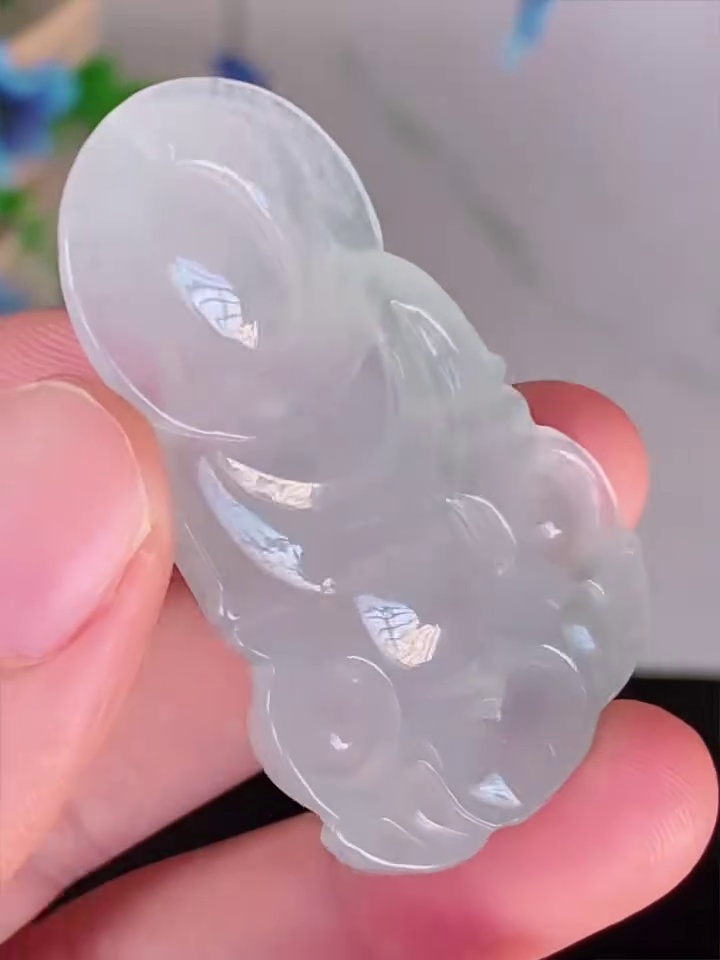 正裝觀音】天然 A 貨翡翠觀音吊墜 45.7mm|法相莊嚴 保平安賜福|滿祿翡翠 7 正裝觀音】天然 A 貨翡翠觀音吊墜 45.7mm|法相莊嚴 保平安賜福|滿祿翡翠 - Image 7