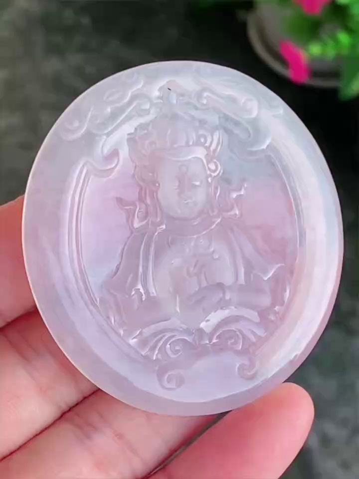 【度母】天然 A 貨翡翠綠度母吊墜 52.6mm|極致冰透・觀音化身・慈悲護佑 2 【度母】天然 A 貨翡翠綠度母吊墜 52.6mm|極致冰透・觀音化身・慈悲護佑 - Image 2
