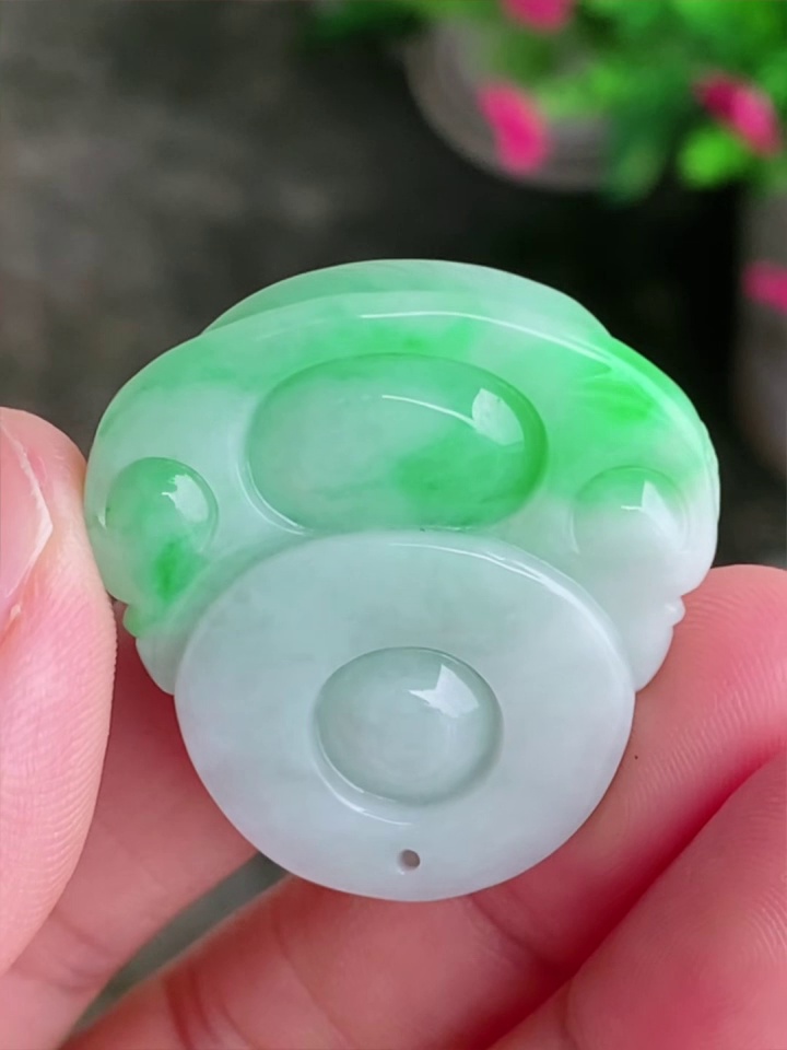 【彌勒佛】天然 A 貨翡翠飄綠彌勒佛吊墜 31mm|笑口常開・肚特綠・福祿雙全 6 【彌勒佛】天然 A 貨翡翠飄綠彌勒佛吊墜 31mm|笑口常開・肚特綠・福祿雙全 - Image 6